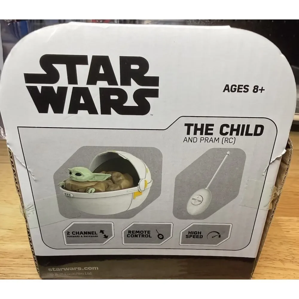 Star Wars The Child Grogu RC Pram Remote Control COMPLETE